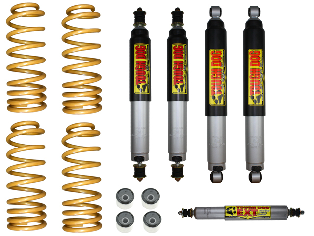 Tough Dog 2 Inch (50mm) Lift Kit Suitable For Nissan Patrol GU 98-99 Wagon/98 On Ute (Stage 3) (Kit) - TDGU150S3